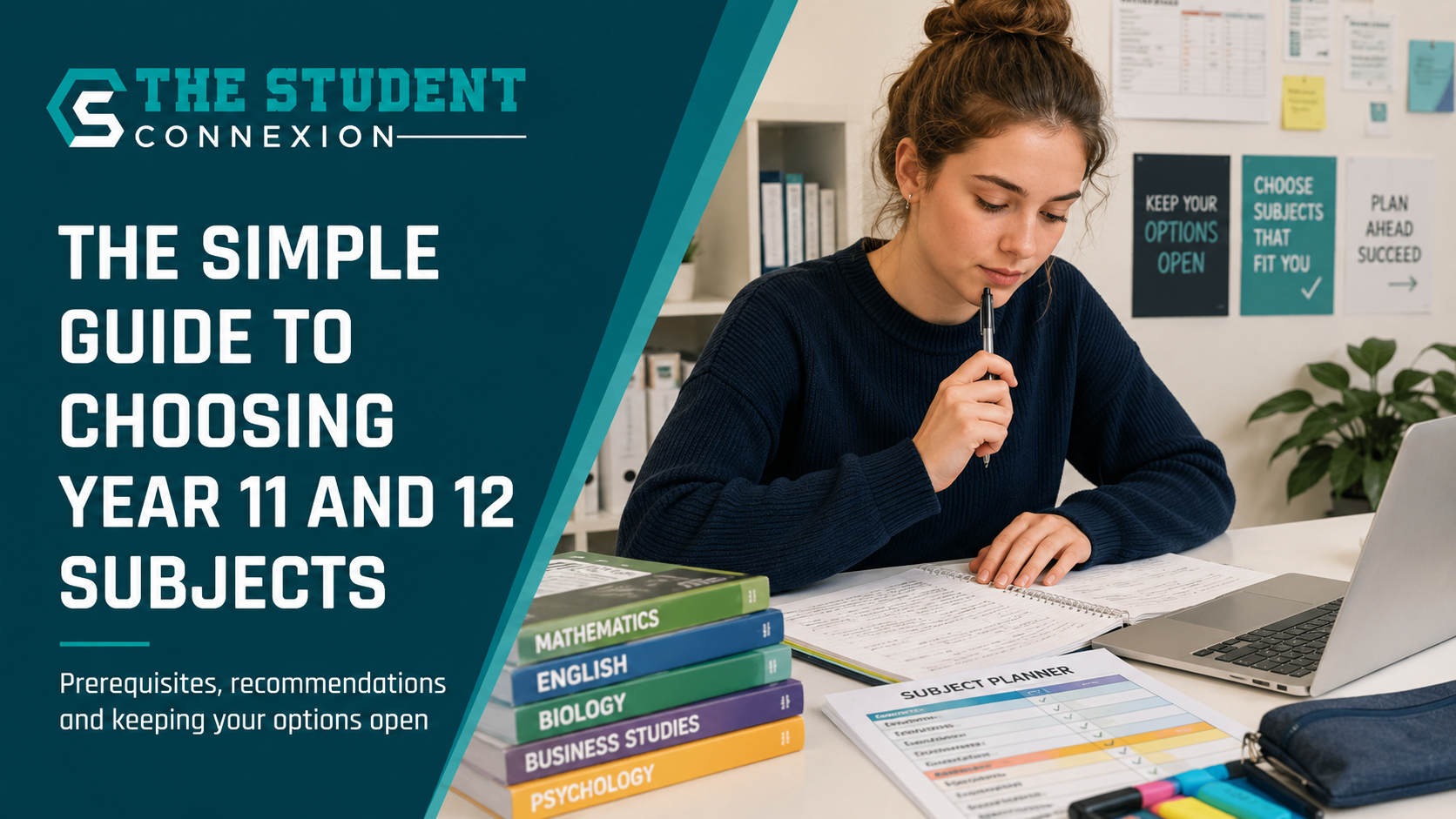 The Simple Guide to Choosing Year 11 and 12 Subjects cover